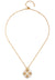 French Kande French Kande Arles Necklace with Swarovski Stack Gold available at The Good Life Boutique