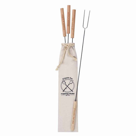 Mud Pie S'mores 5 Piece Stick Set available at The Good Life Boutique