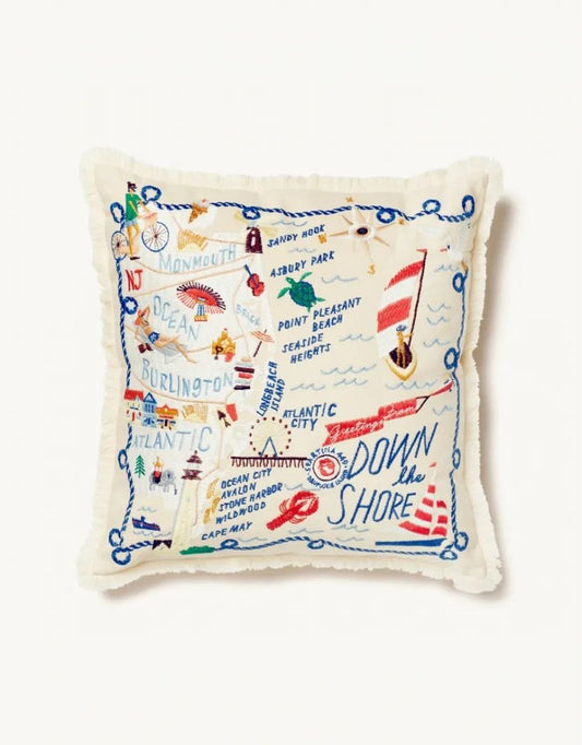 Spartina Spartina Down The Shore Pillow available at The Good Life Boutique