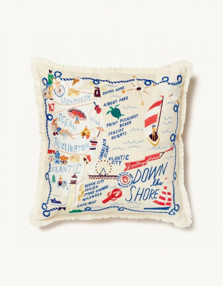 Spartina Spartina Down The Shore Pillow available at The Good Life Boutique