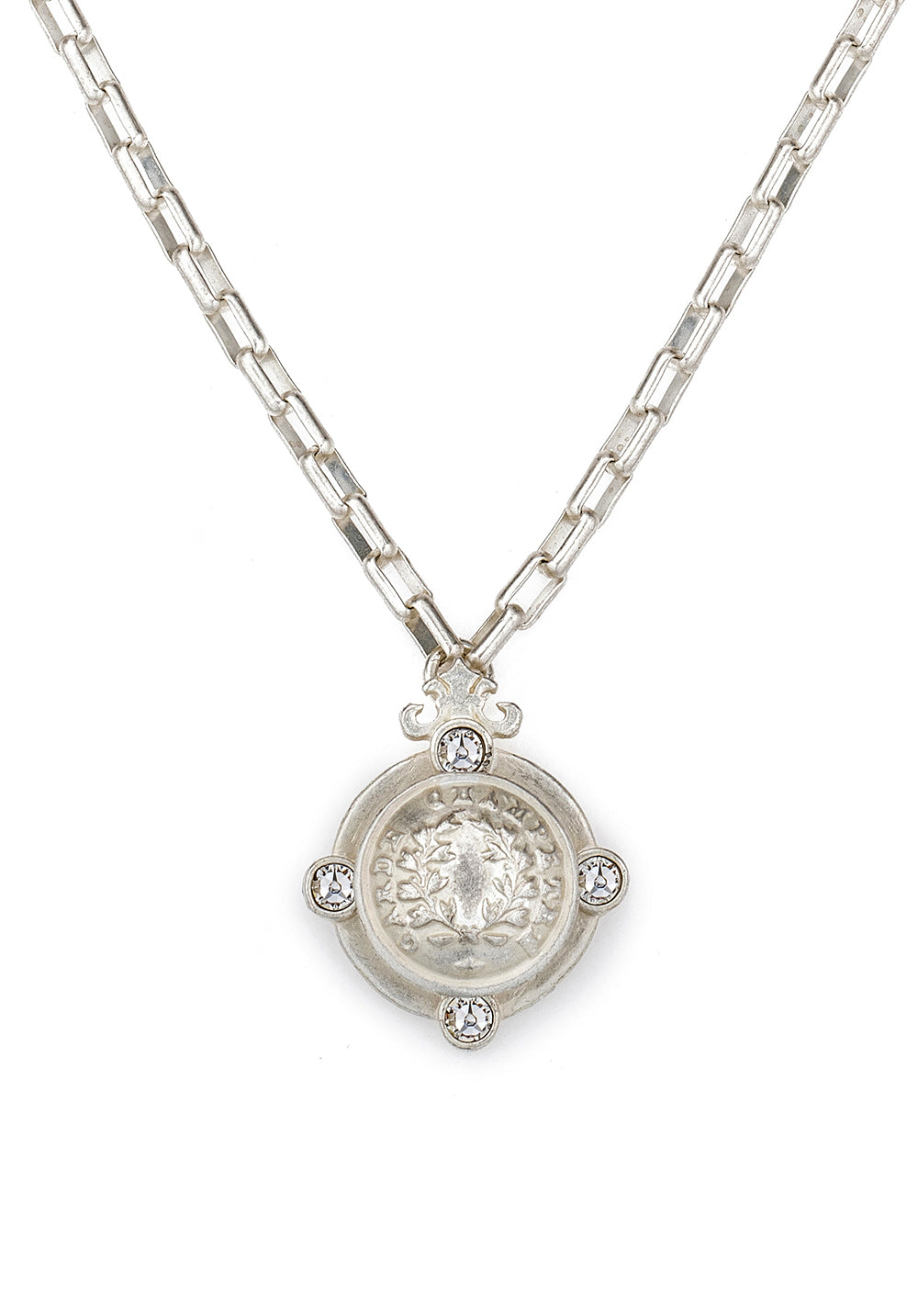 French Kande Loire Arles Necklace Silver available at The Good Life Boutique