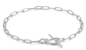 ANIA HAIE ANIA HAIE - Silver Knot T Bar Chain Bracelet available at The Good Life Boutique