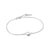 ANIA HAIE ANIA HAIE - Silver Modern Circle Bracelet available at The Good Life Boutique