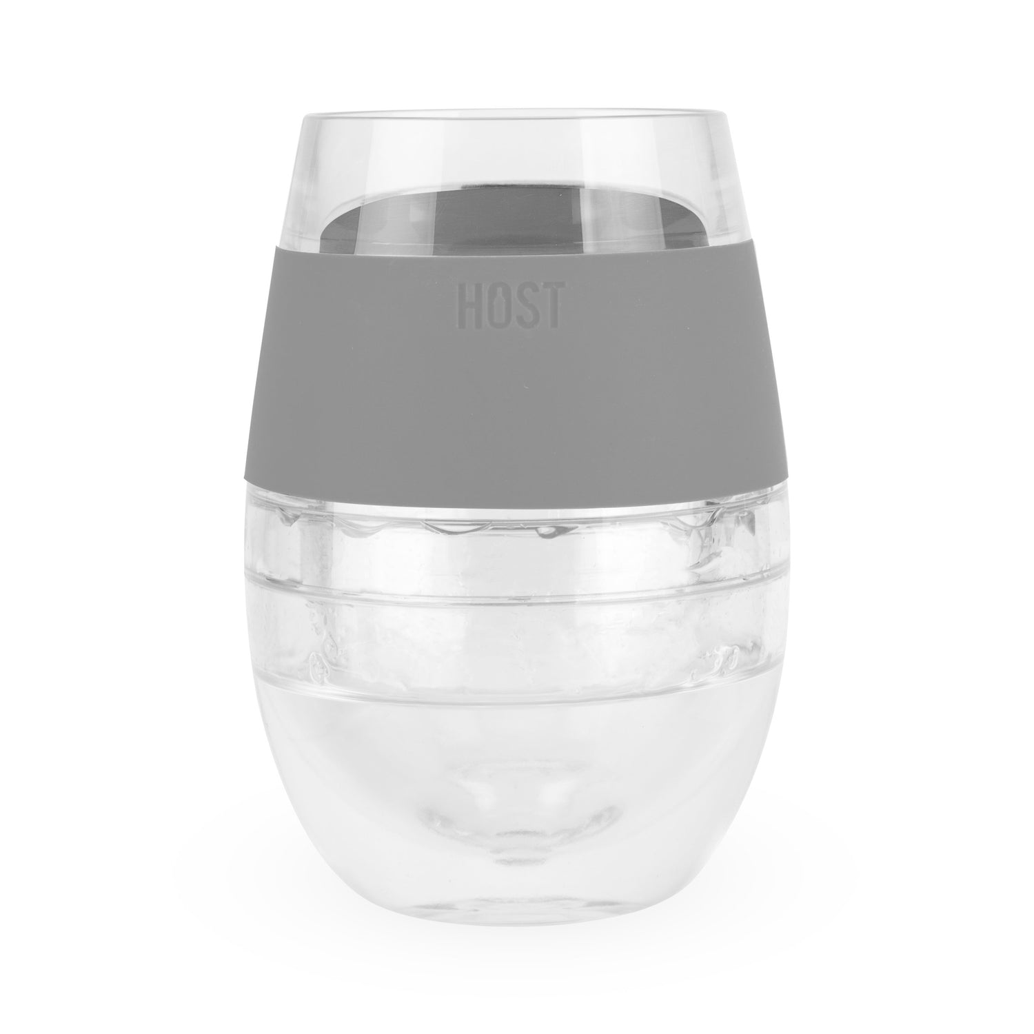 True Brands Wine Freeze Cooling Cup - Grey available at The Good Life Boutique