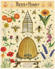 Cavallini Papers & Co., Inc. Bees & Honey 1,000 Piece Puzzle available at The Good Life Boutique