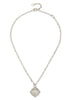 French Kande Loire Arles Necklace Silver available at The Good Life Boutique