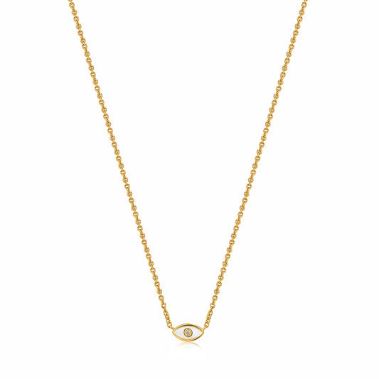 ANIA HAIE ANIA HAIE - Evil Eye Gold Necklace available at The Good Life Boutique