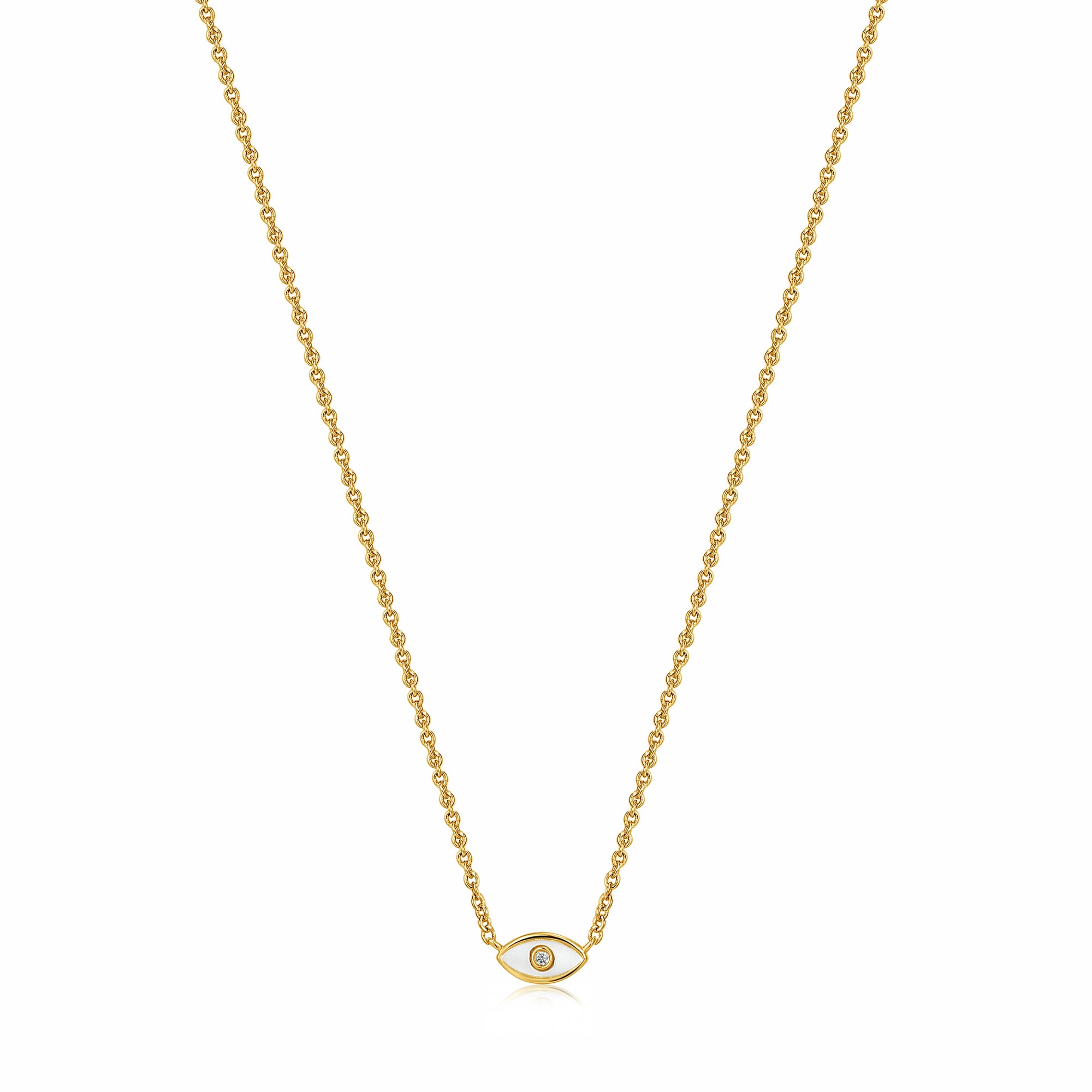 ANIA HAIE ANIA HAIE - Evil Eye Gold Necklace available at The Good Life Boutique