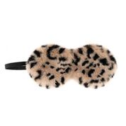 Fabulous Furs Faux Fur Cheetah Sleep Mask available at The Good Life Boutique