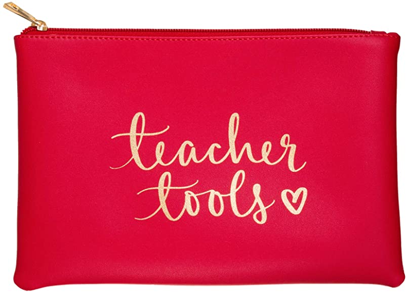 Eccolo Teacher Tools Red Pouch available at The Good Life Boutique