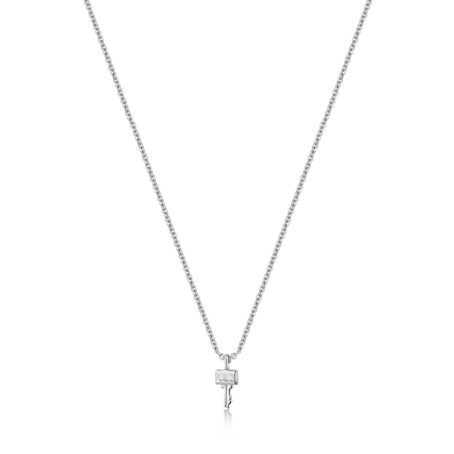 ANIA HAIE ANIA HAIE - Silver Key Necklace available at The Good Life Boutique