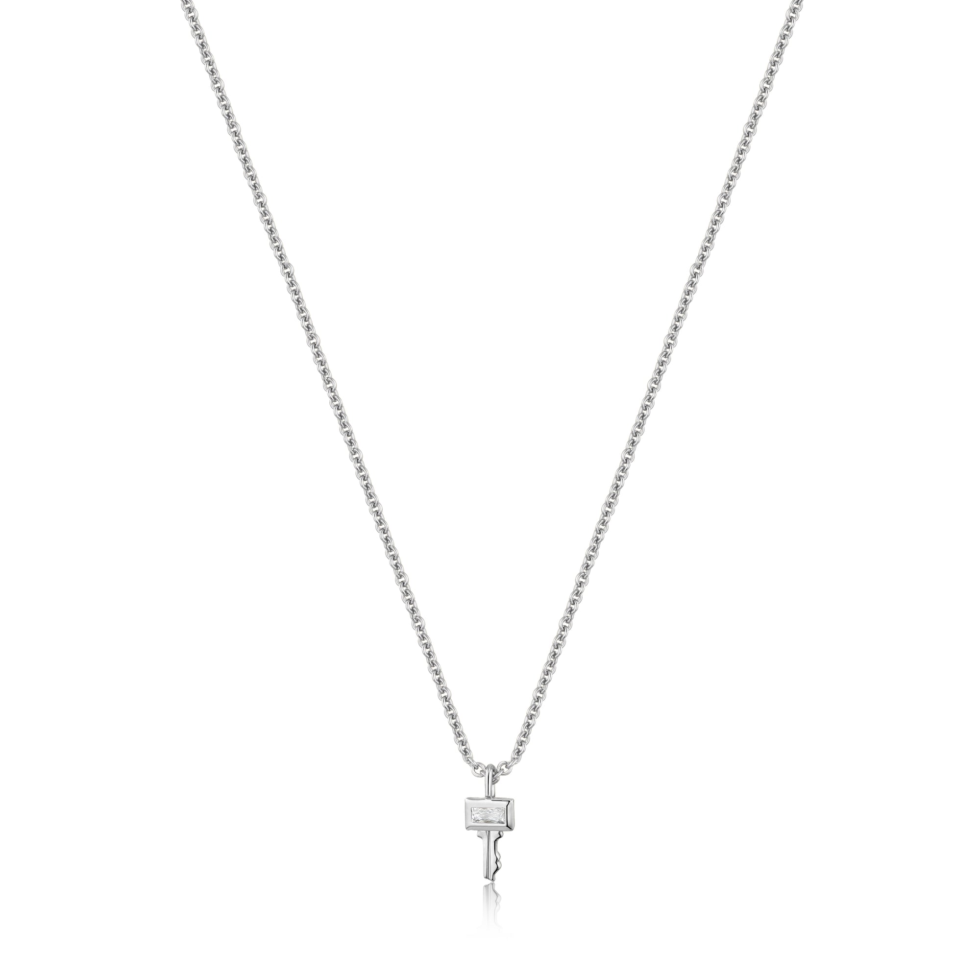 ANIA HAIE ANIA HAIE - Silver Key Necklace available at The Good Life Boutique