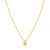 ANIA HAIE ANIA HAIE - Gold Chunky Chain Padlock Necklace available at The Good Life Boutique