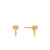ANIA HAIE ANIA HAIE - Gold Key Sparkle Stud Earrings available at The Good Life Boutique