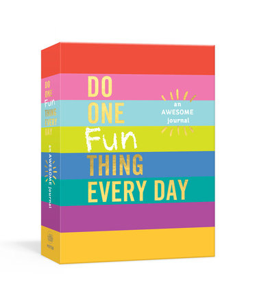 Penguin Random House Do One Fun Thing Every Day journal available at The Good Life Boutique