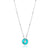 ANIA HAIE ANIA HAIE - Silver Turquoise Disc Necklace available at The Good Life Boutique