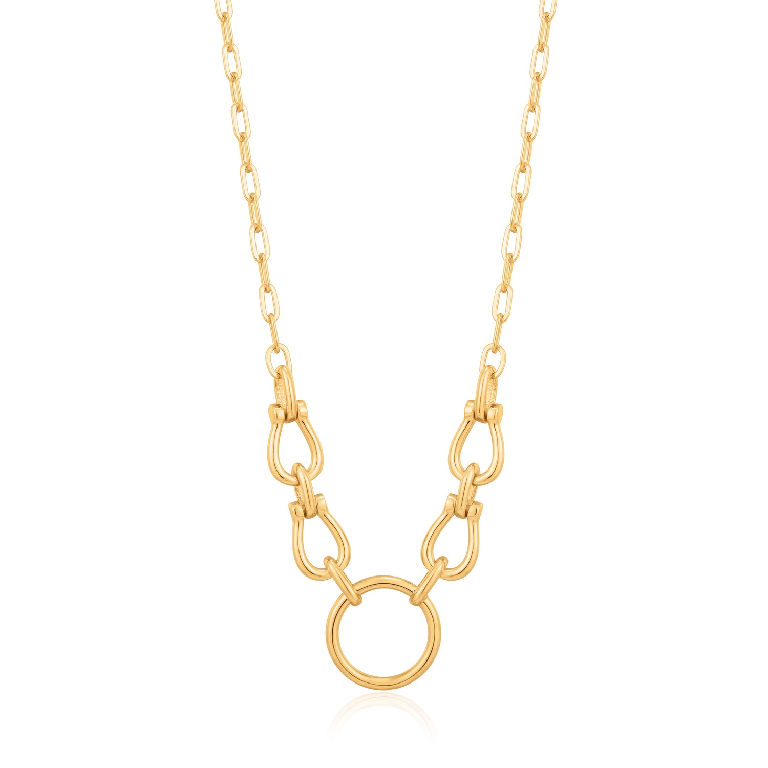 ANIA HAIE ANIA HAIE - Gold Horseshoe Link Necklace available at The Good Life Boutique