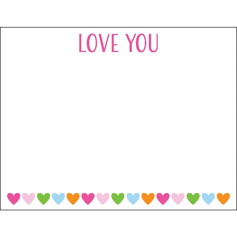 Donovan Designs Love You Stationery available at The Good Life Boutique