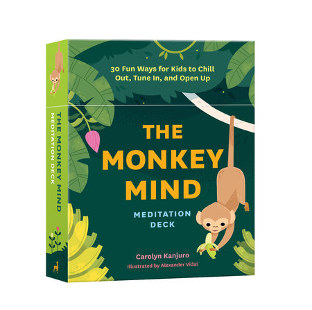 Penguin Random House The Monkey Mind Meditation Deck available at The Good Life Boutique