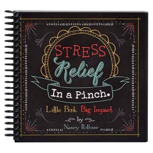 Pinch Me Stress Relief in a Pinch book available at The Good Life Boutique