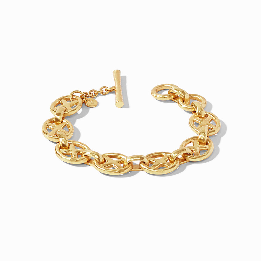 Julie Vos Julie Vos - Avalon Demi Link Bracelet Gold available at The Good Life Boutique