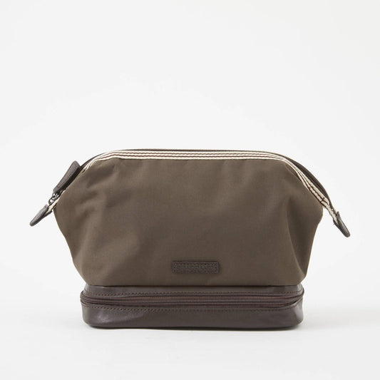 Baekgaard Ltd. Toiletry Travel Bag Micro Brown available at The Good Life Boutique