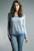 Tempo Paris Tempo Paris Basic Lightweight Sweater - Denim available at The Good Life Boutique