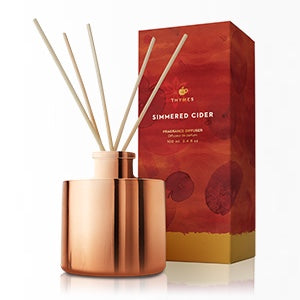 Thymes Thymes Simmered Cider Petite Reed Diffuser available at The Good Life Boutique