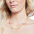 Julie Vos Julie Vos - Bee Delicate Necklace Gold available at The Good Life Boutique