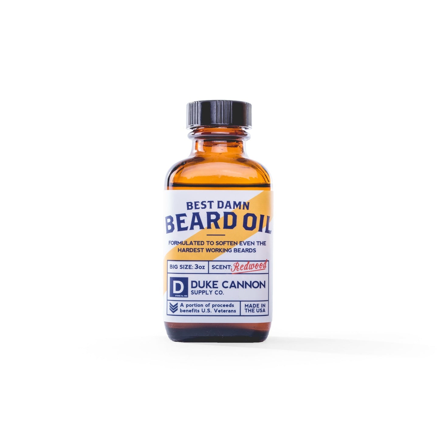 Duke Cannon Best Damn Beard Oil available at The Good Life Boutique