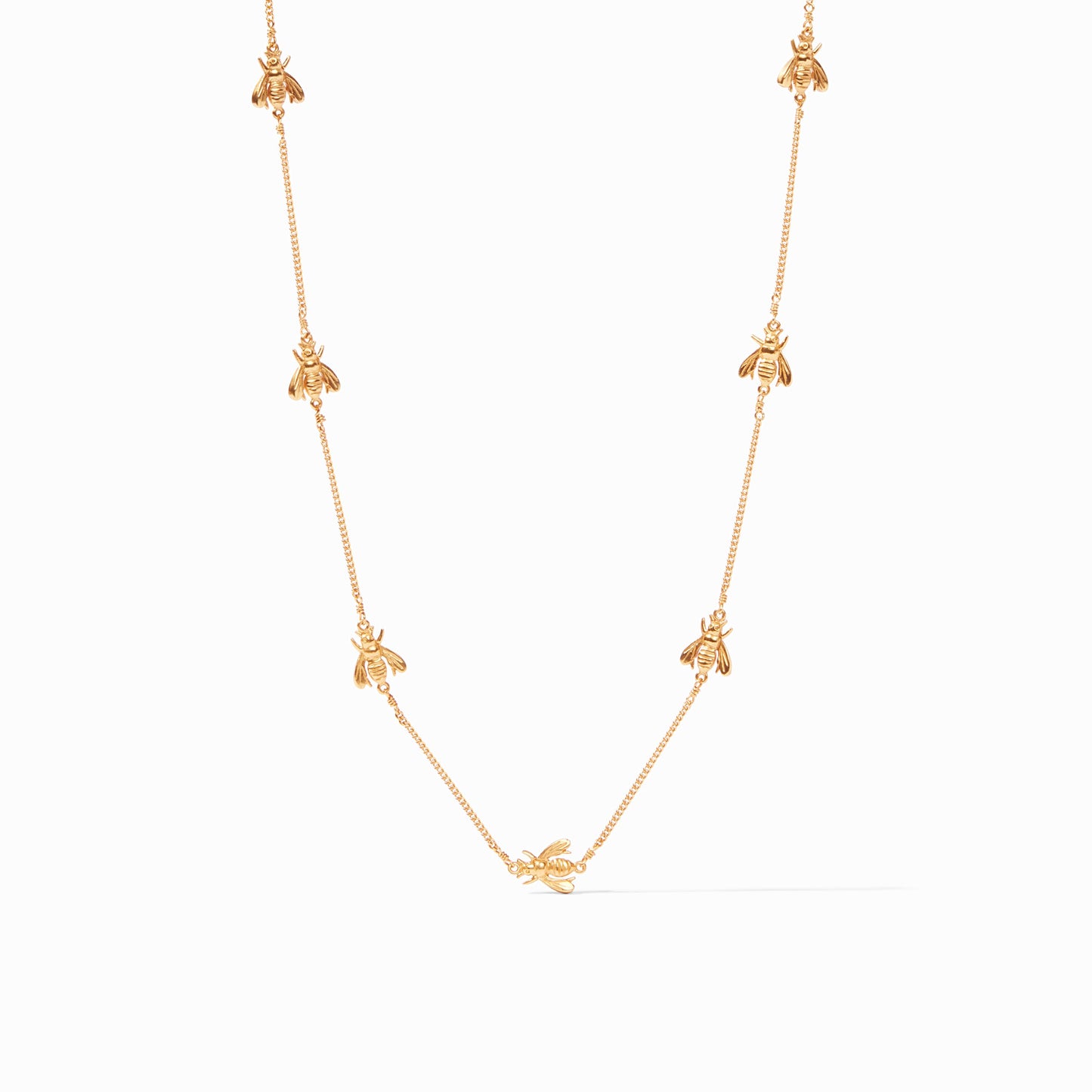 Julie Vos Julie Vos - Bee Delicate Necklace Gold available at The Good Life Boutique