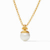 Julie Vos Julie Vos - Bee w/Pearl Pendant Gold available at The Good Life Boutique