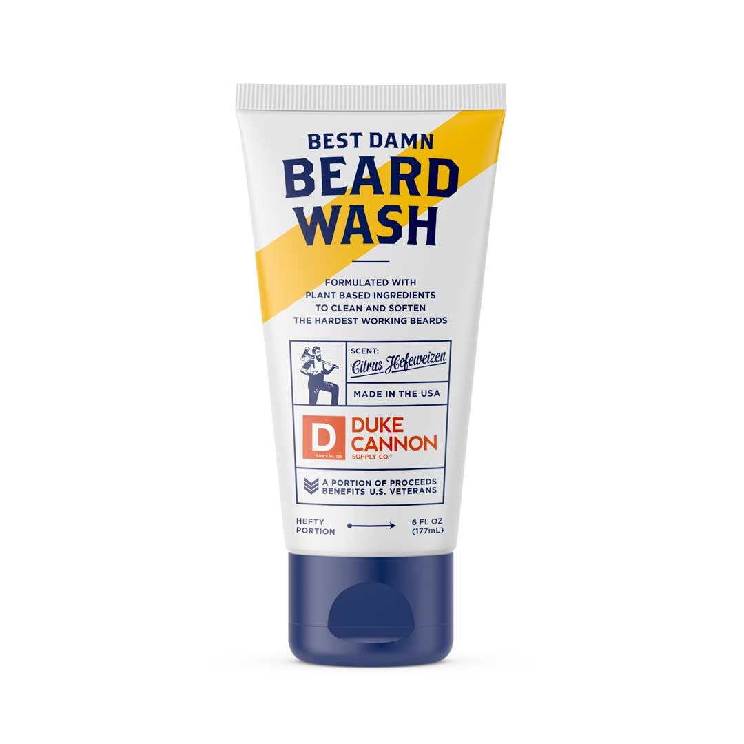Duke Cannon Best Damn Beard Wash available at The Good Life Boutique