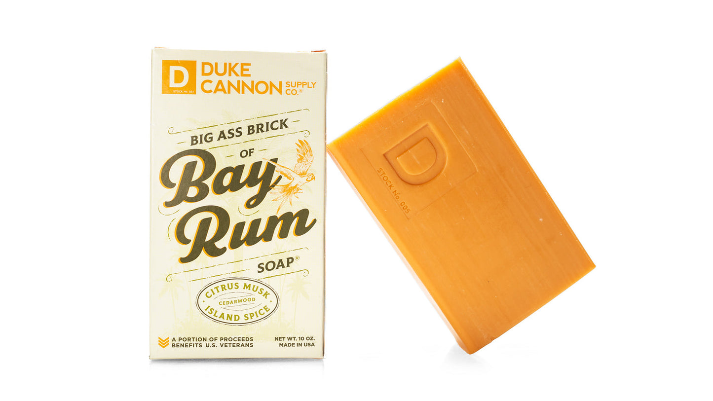 Duke Cannon Big Ass Brick Of Soap - Bay Rum available at The Good Life Boutique