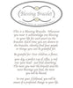 Made As Intended 12mm Howlite Blessing Bracelet available at The Good Life Boutique