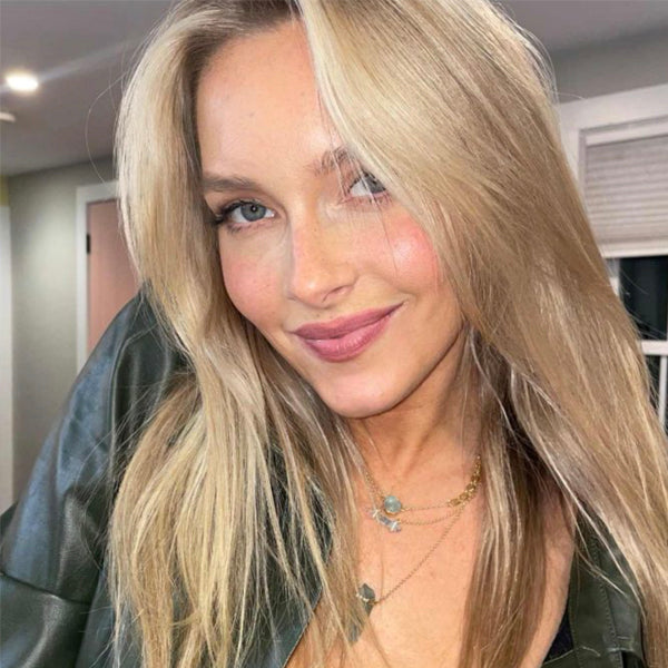 Dune Jewelry Dune Jewelry - Blue Lagoon  Aquamarine Necklace By Camille Kostek 14K Gold Vermeil available at The Good Life Boutique