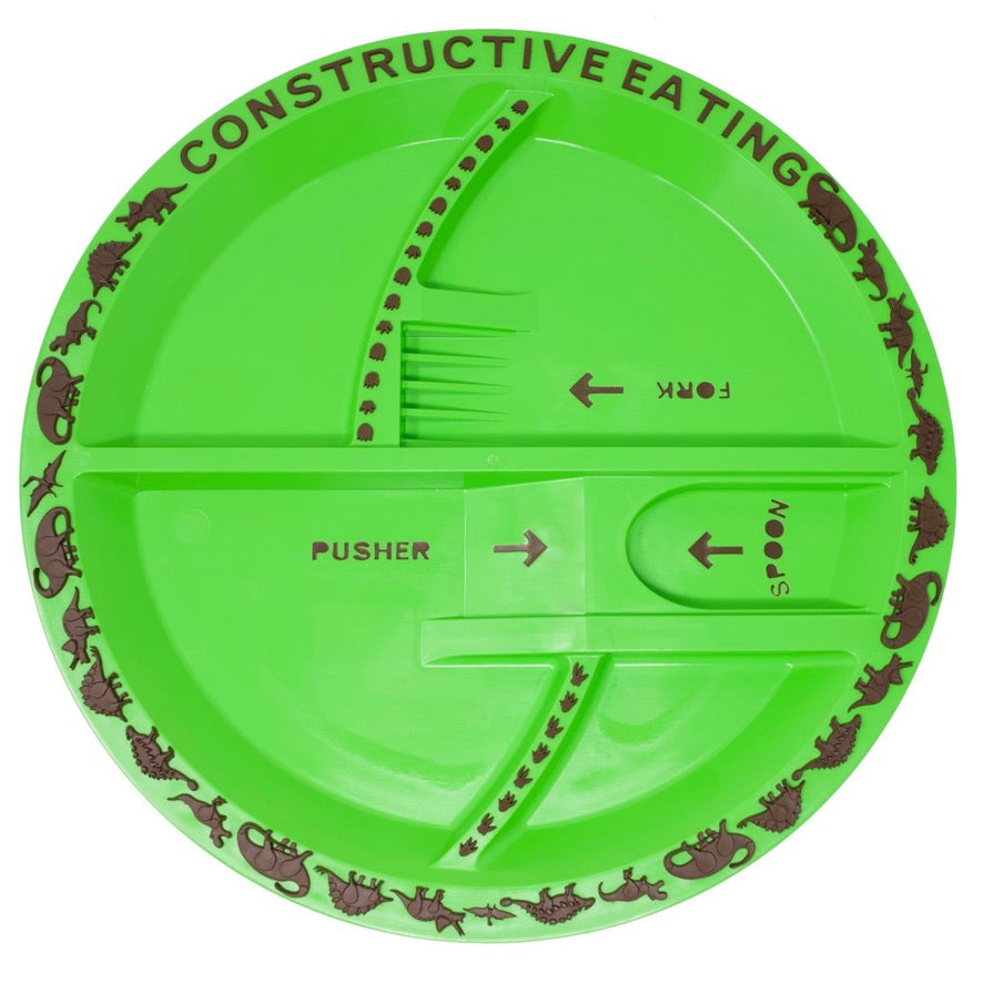 Constructive Eating Constructive Eating - Dino Plate available at The Good Life Boutique