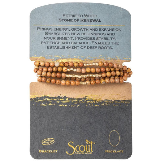 Scout Curated Wears Scout Curated Wears - Pettrified Wood - Stone Of Renewal available at The Good Life Boutique