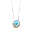 Dune Jewelry Dune Jewelry - Caribbean Rain Necklace - Larimar and Sand - LBI Sand available at The Good Life Boutique