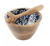 Mud Pie Flower Blue Dip Bowl Set available at The Good Life Boutique