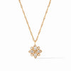 Julie Vos Julie Vos - Charlotte Delicate Necklace Gold- Pearls and CZs available at The Good Life Boutique