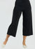 Clara Sun Woo Clara Sunwoo Signature Gaucho Soft Knit Pull-On Gaucho - Black available at The Good Life Boutique