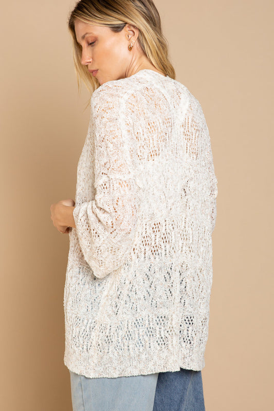 POL Clothing Thin Sweater Cardigan available at The Good Life Boutique