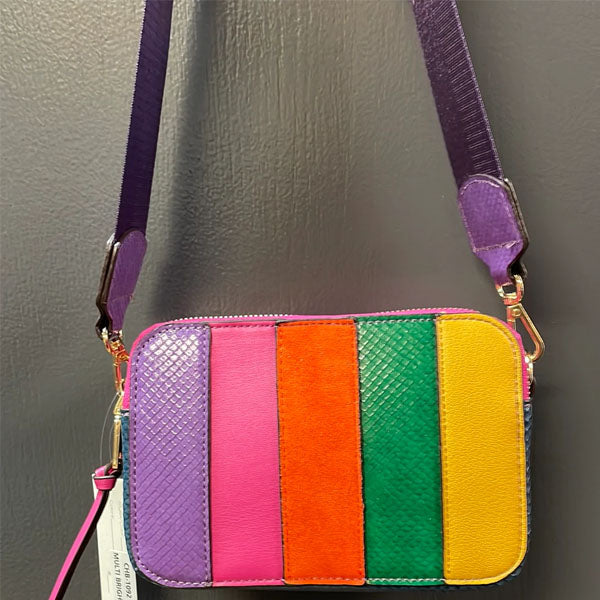 Chinese Laundry Crossbody - Mixed Material College - MB available at The Good Life Boutique