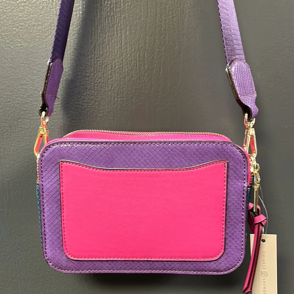 Chinese Laundry Crossbody - Mixed Material College - MB available at The Good Life Boutique