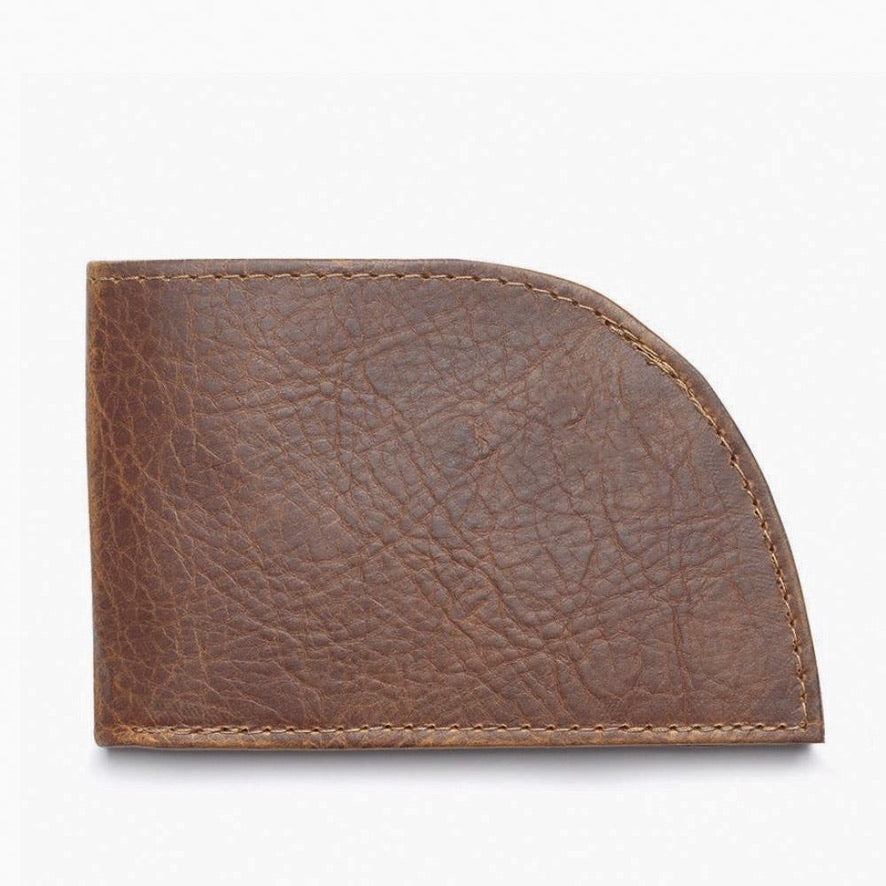 Rogue Industries Front Pocket - Bison Wallet - Brown -  Holds 12 Cards available at The Good Life Boutique