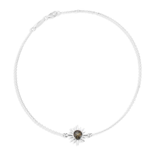 Dune Jewelry Dune Jewelry - Delicate Dune Sunburst Anklet available at The Good Life Boutique