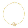 Dune Jewelry Dune Jewelry - Delicate Dune Wave Bracelet - 14K Gold Vermeil available at The Good Life Boutique