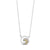 Dune Jewelry Dune Jewelry - Delicate Dune Wave Necklace Silver - LBI Sand + Crushed Shells available at The Good Life Boutique