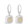 Dune Jewelry Dune Jewelry - Cushion Cut Nautical Earrings available at The Good Life Boutique